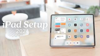 ☁️ My 2024 iPad Setup ( + free app icons) | customisation,  fav apps 🎧 by Kayla Le Roux 3,317 views 3 months ago 8 minutes, 52 seconds