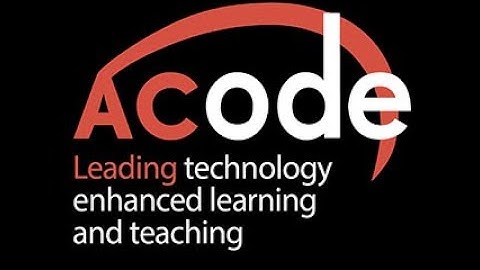 ACODE | Leaders in Technology Enhanced Learning