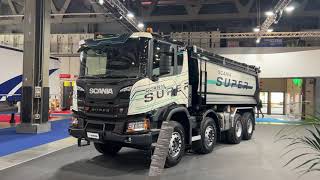 Scania Super G 460 B8x4HZ 2024 Walkaround   Transpotec Logitec 2024 Fiera Milano Rho