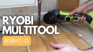 Ryobi R18MT-0 18V ONE+ Cordless Multitool Unboxing & First Use