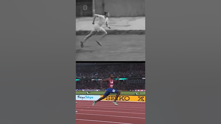 How Much Faster Have We Gotten In 100 Years?