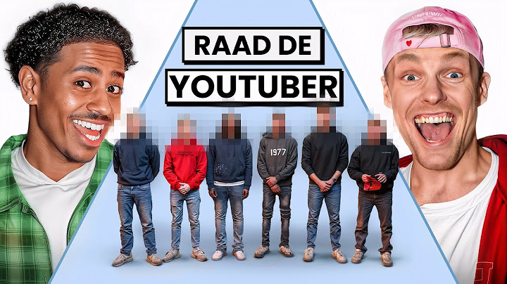 Guess The Youtuber ft. Enzo Knol, Noel Dekkers & Thijs