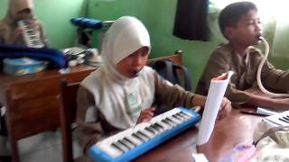 pianika lagu Bunda