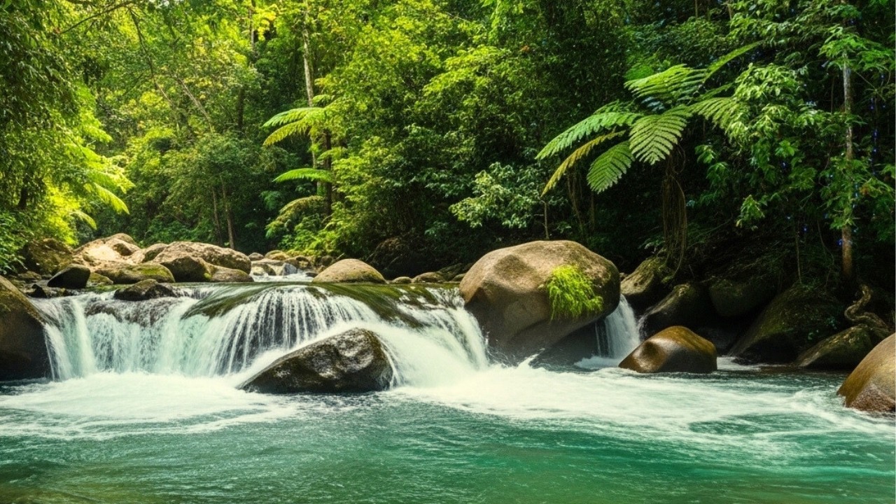 Fall Asleep Fast Tonight with Relaxing River Sounds 🌙 | 10 Hours of Deep Sleep Healing for Insomnia