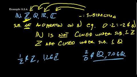 Closure Under an Operations