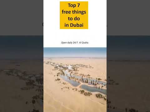 Top Free Things to do in Dubai | #visitdubai #dubaitour #dubailife #topfree #topindubai