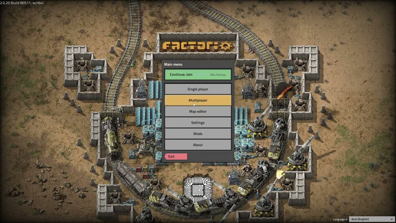 Factorio Comfy Mtn Fortress Basics/Overview