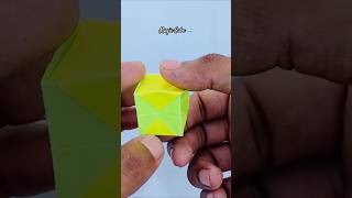DIY Paper Magic Cube | Fun Origami Craft for Kids & Beginners #shorts