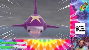 SHINY REACTION: Full Odds Shiny Sharpedo in Pokemon Shield