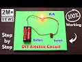 How To Make a Simple Electric Circuit | Working Model School Science Project