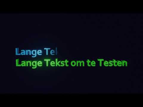 Blender - Text Fade In and Out
