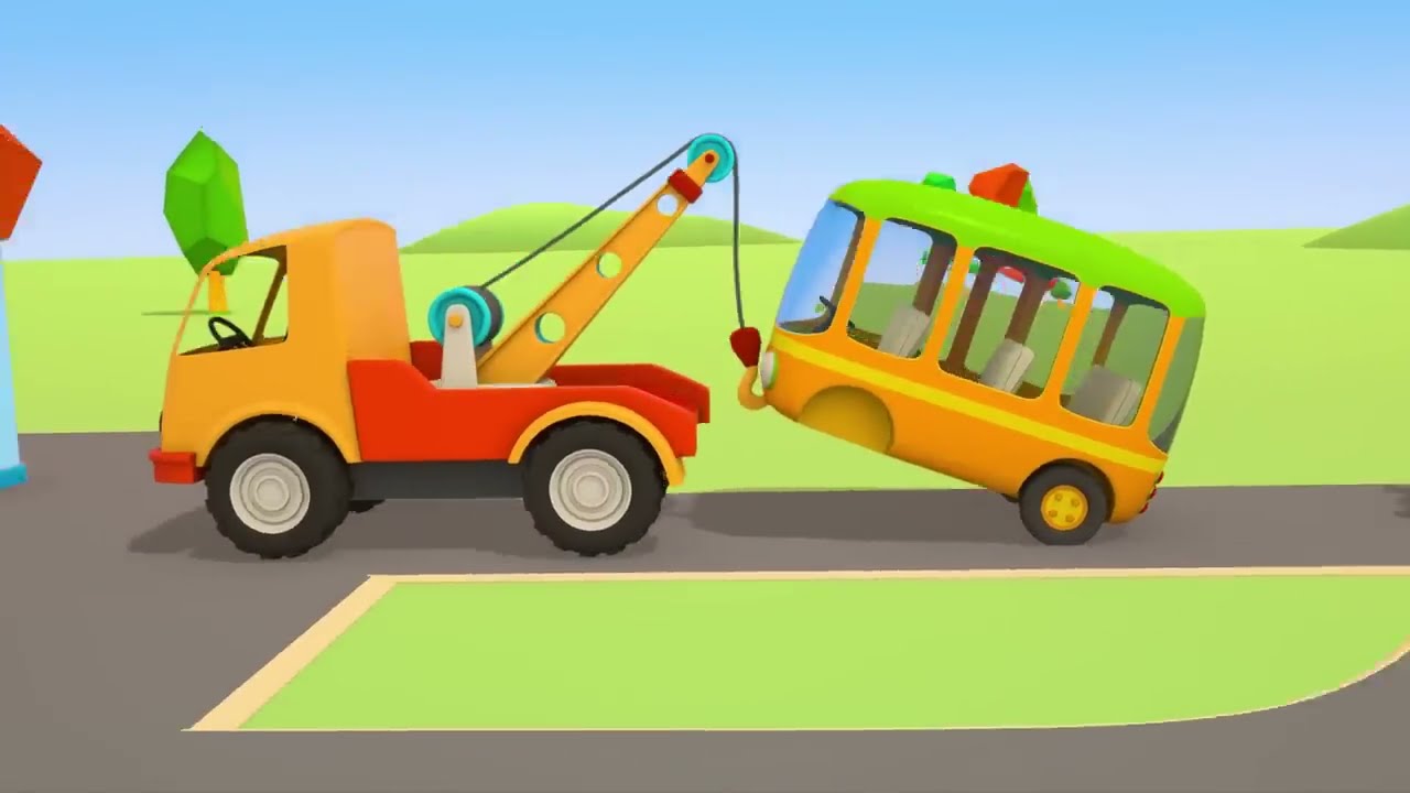 Car cartoon full episodes & Street vehicles cartoons for kids Cars