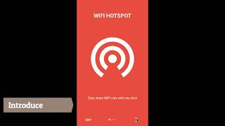 Create a WIFI Hotspot (access point) from 3G, 4G network on Android screenshot 1