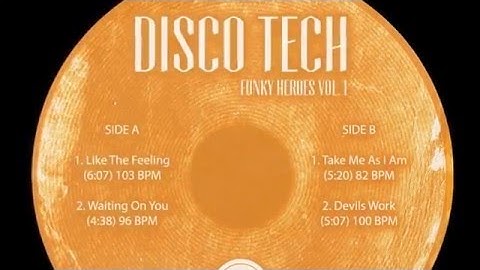 [DDFH001] Disco Tech - Funky Heroes Vol.1 *snippets*