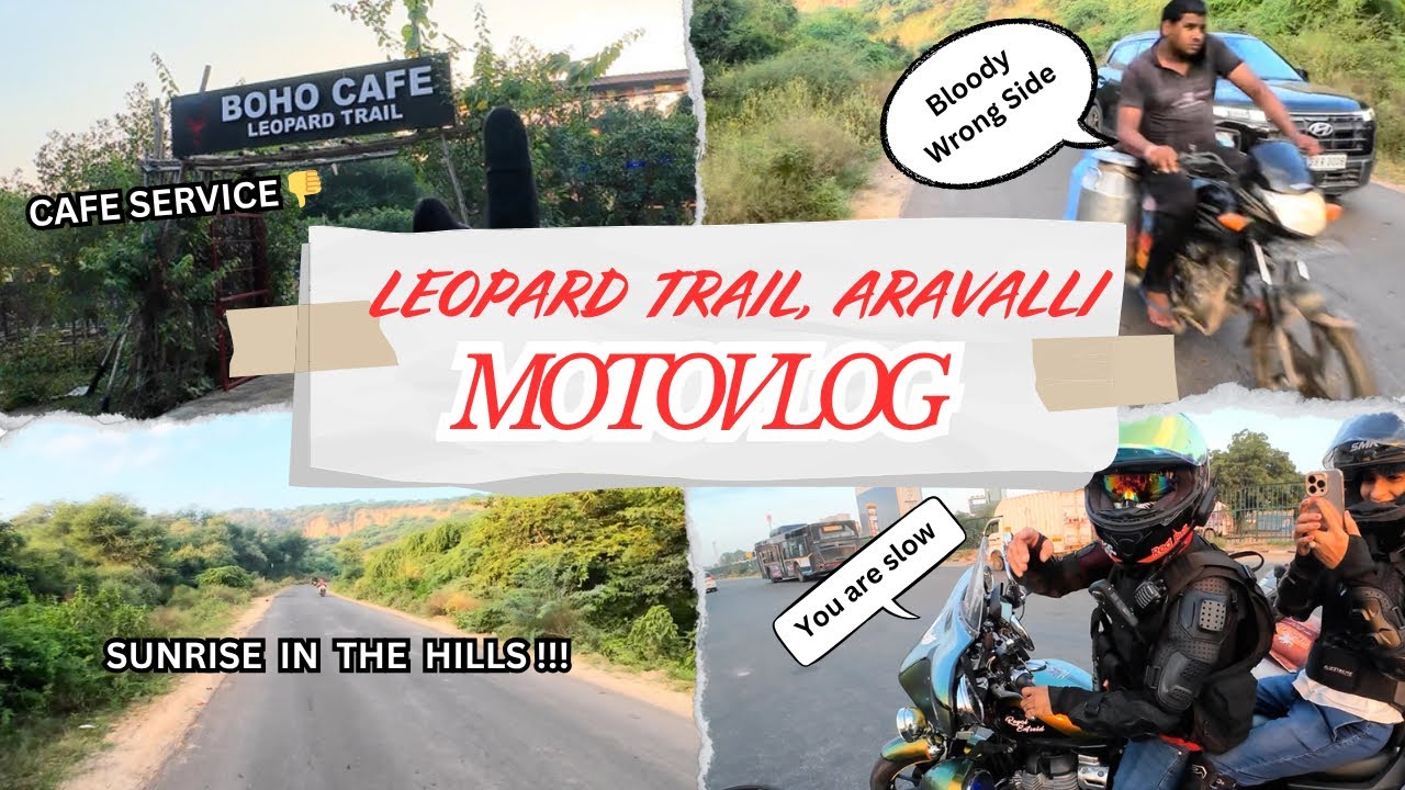 Aravalli Sunrise Ride — I Didn’t Expect This at Leopard Trails!  