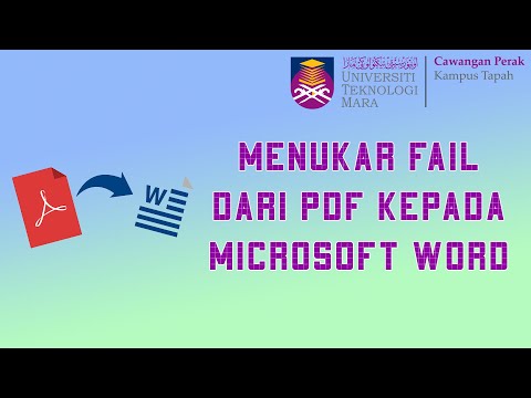 Video: Cara Menukar Pengekodan Dokumen