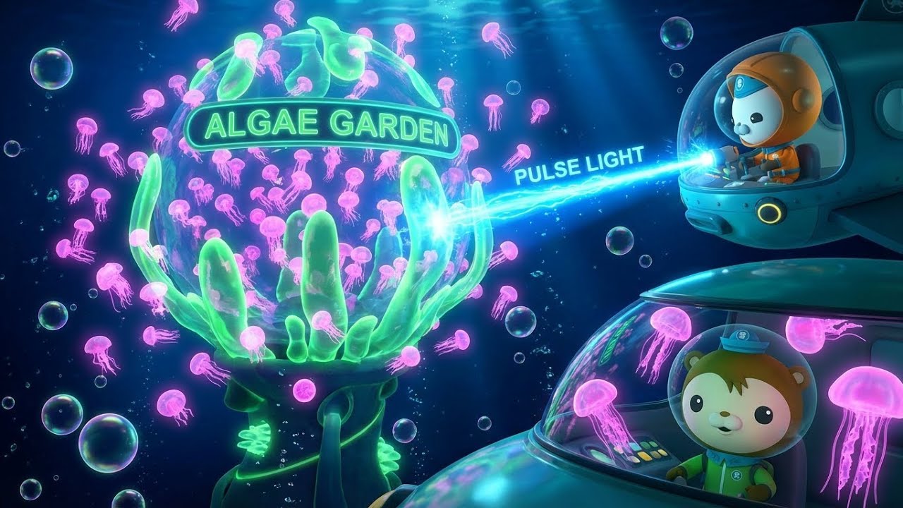 ⚓ Jellyfish Swarm Invasion! 🪼 Can the Octonauts Save the Algae Garden    Octonauts Full Episode