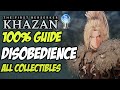 Disobedience 100% First Berserker Khazan Platinum Trophy Guide All Jarlings Soul Stones