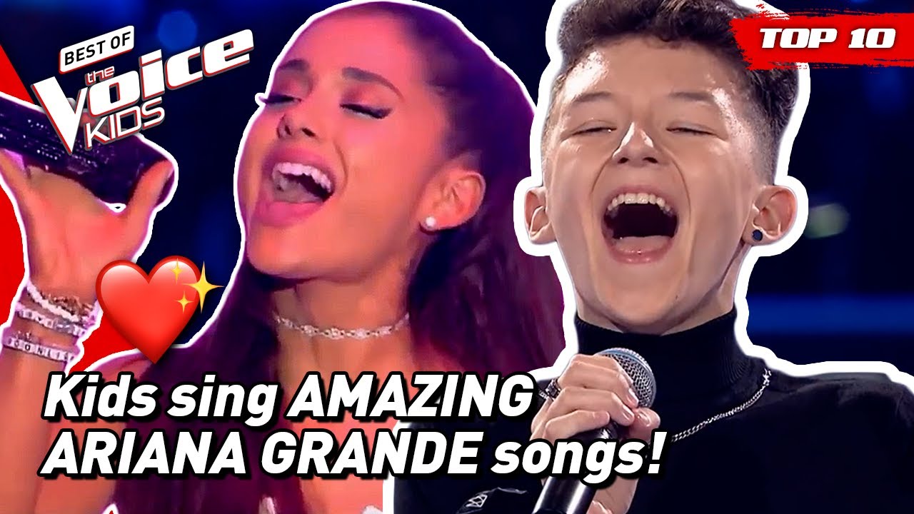 Would ARIANA GRANDE turn for these young singers in The Voice Kids? 😍 | TOP 10