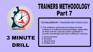 TLE MAJORSHIP | TRAINERS METHODOLOGY Part 7