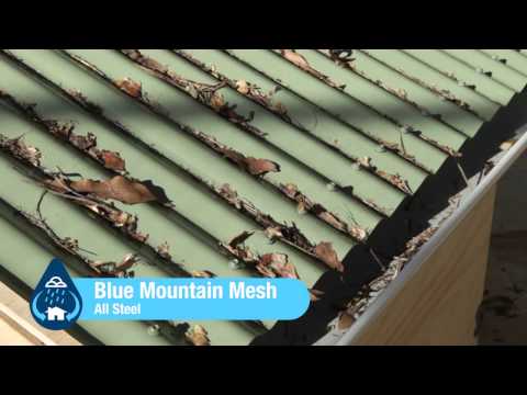 Blue Mountain Gutter Mesh