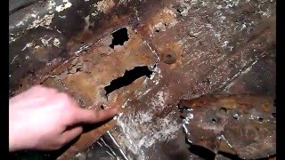 Переварка днища ВАЗ 2106 Часть 2. Последствия некачественных сварочных работ. Переварка днища ВАЗ 2106 Часть 2. Последствия некачественных сварочных работ.