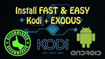 How to install KODI on Android and add EXODUS Plugin [FAST&EASY] NEW