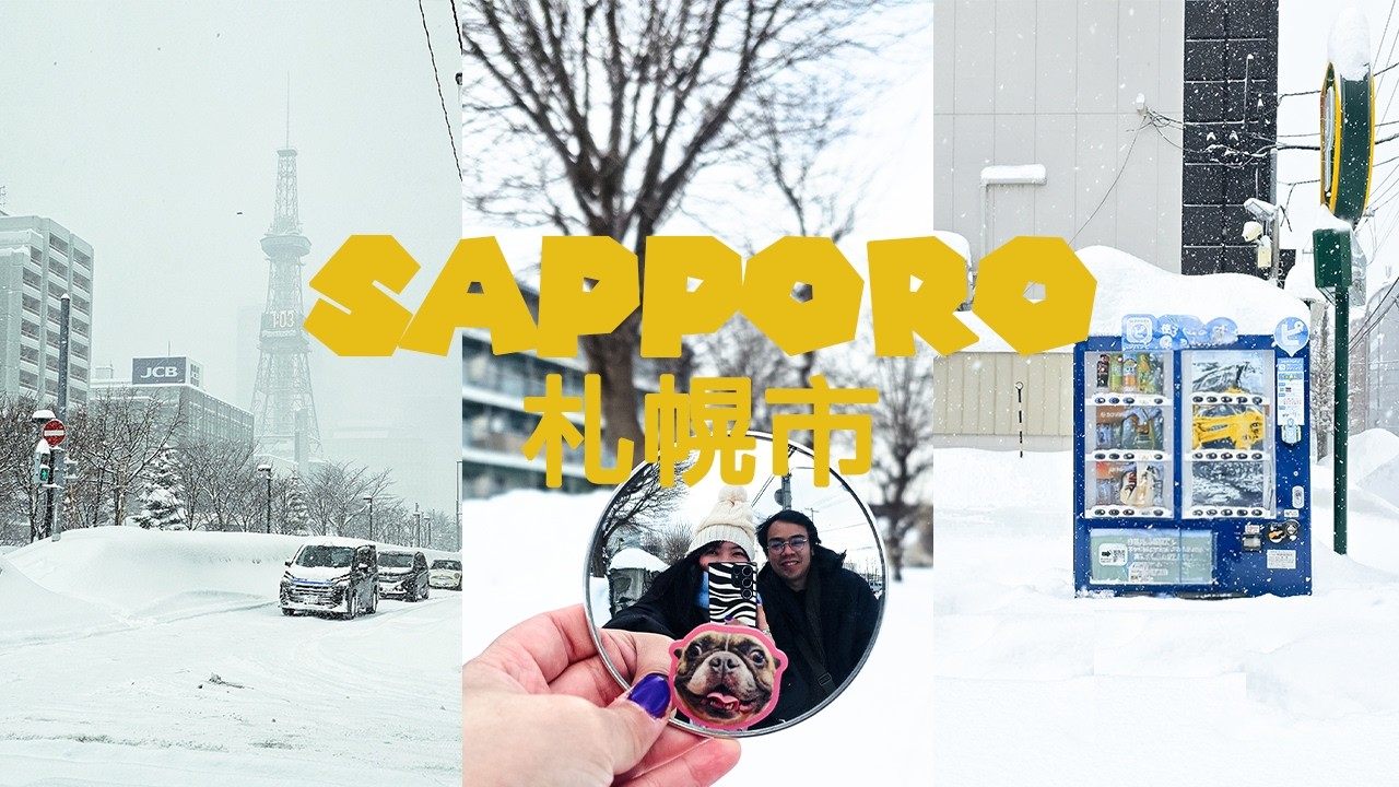 SAPPORO 🇯🇵 2026 | Winter Vlog: Experiencing a Snowstorm, Snowy Streets, Cozy Cafes & Local Eats