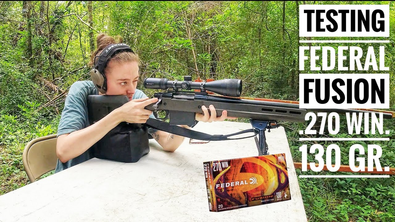 .270 Win Federal Fusion 130 plus Corley