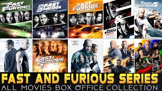 Fast & Furious Series Hit and Flop All Movies Parts List with Box Office Collection Analysis. Vin D