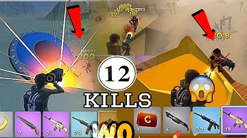 Rocket Royale 12 kills android gameplay 