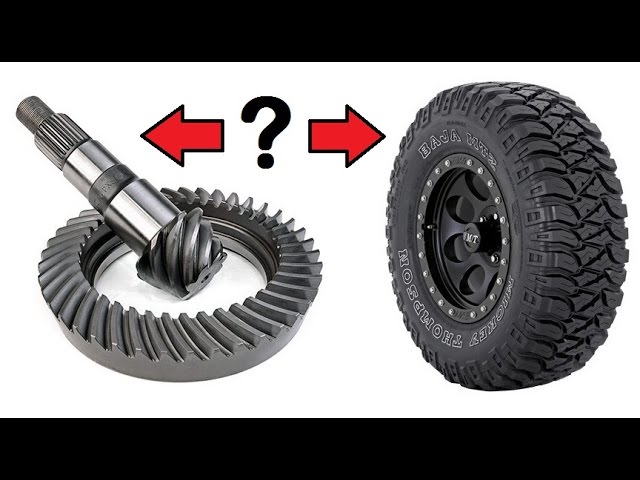 How to Choose Your Axle Gear Ratio - YouTube