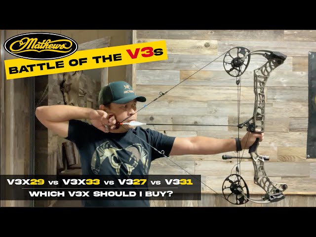 Battle of the Mathews V3 and V3X (Review) - V3X 29 vs V3X 33 vs V3 27 vs V3  31 