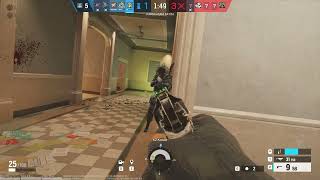killing 2 people on the stairs Rainbowsix @RainbowSixEsports