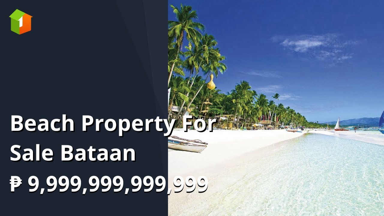 Beach Property For Sale Bataan YouTube