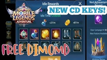 ALL ACTIVE ML ADVENTURE CD KEYS! MOBILE LEGENDS ADVENTURE REDEEM CODES 2021!  ML ADVENTURE CD KEYs