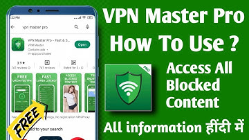 How to use VPN Master Pro || Pubg mobile game ke liye konsa Vpn best hain