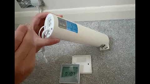 Smart Curtain Tracks HT100B - Pair Remote & Timer with the motor