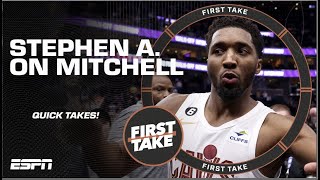 Donovan Mitchell should be wearing a Knick uniform! - Stephen A. | First Take