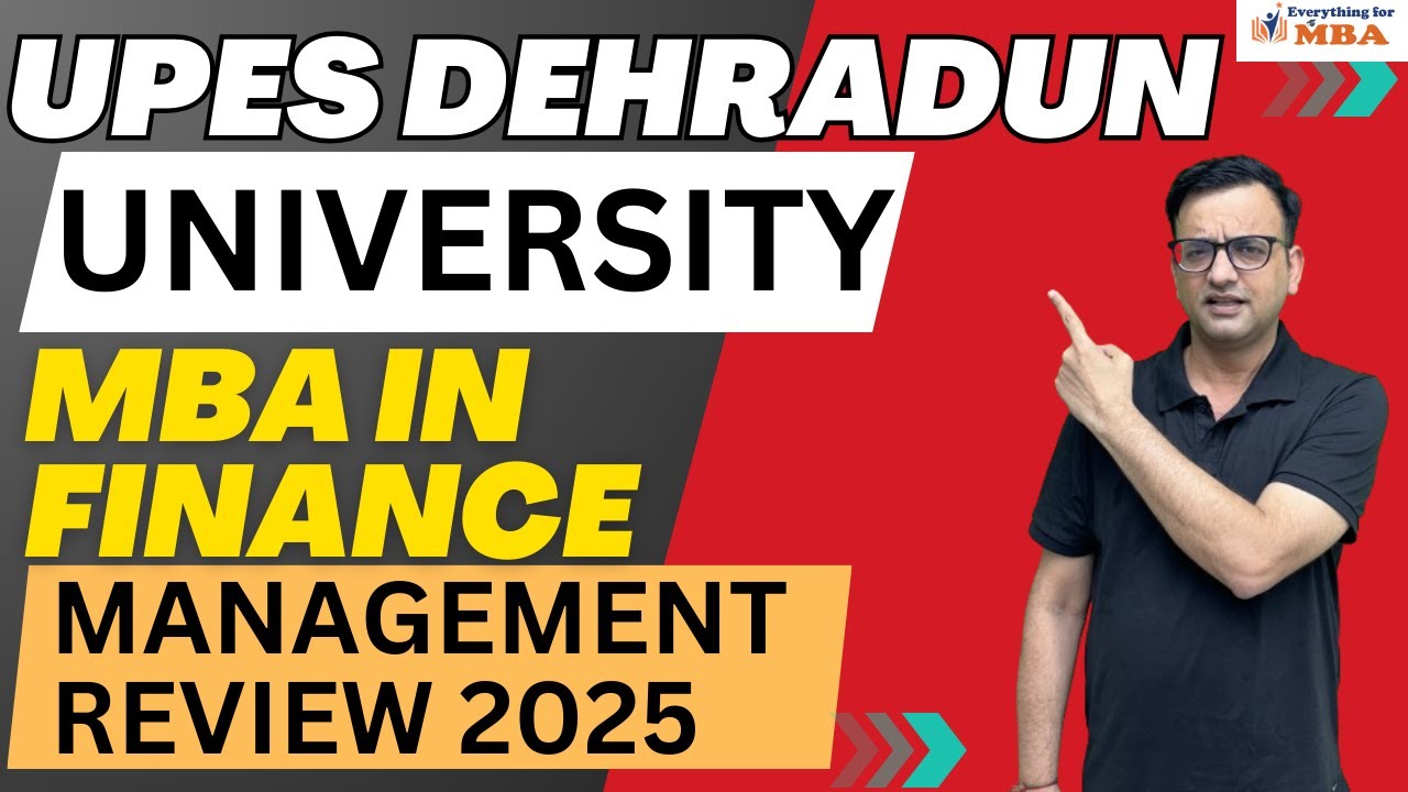 UPES DEHRADUN MBA IN FINANCE FULL REVIEW 2025 | FEES | ADMISSION | PLACEMENT | SCHOLARSHIP 