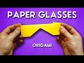 AWESOME PAPER SUNGLASSES TO LOCK VERY COOL | EASY ORIGAMI