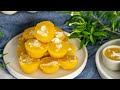 Thai Steamed Pumpkin Cake Recipe | Khanom Fak Thong | ขนมฟักทอง | Cooking with Nart