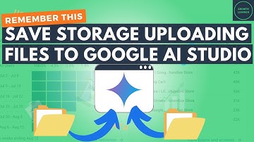 Best Way to Upload Files to Google AI Studio & Save Storage
