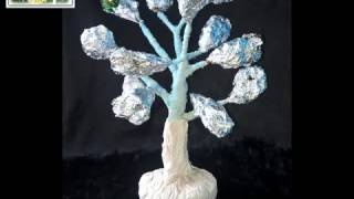 Apple or cherry tree of beads. Яблоня или вишня из бисера. Мастер-класс