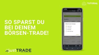 So Sparst Du Bei Deinem Börsen-Trade - Justtrade