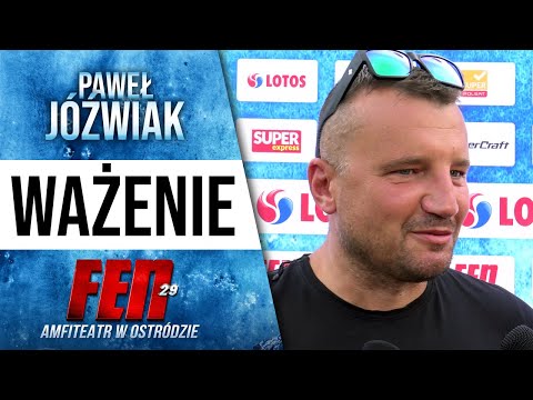 Paweł Jóźwiak o FEN 29, Pałaszu, Oniszczuku i Sianos vs. Pakutinskas