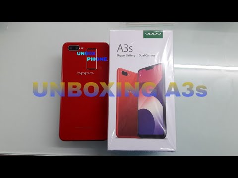 oppo A3s RED Unboxing