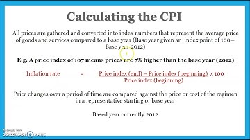 Video 20 – Calculating inflation Part 1