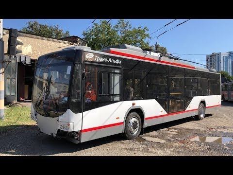 Новейшие троллейбусы уже появились в Краснодаре