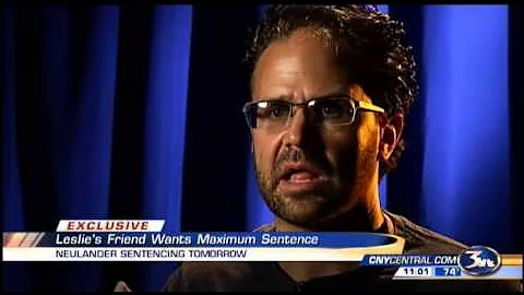 Exclusive Interview With Leslie Neulander's Friend...